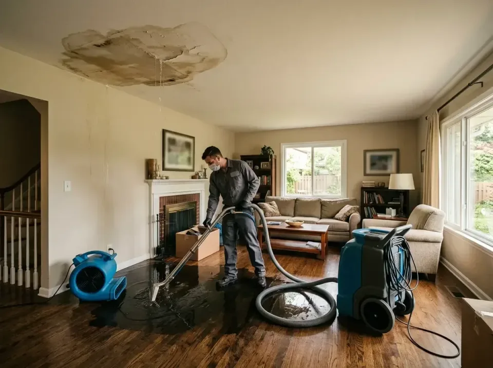 attic-pipe-burst-ceiling-drip-008 — frequently asked questions, Water Damage Restoration & Carpet Care in Haledon, NJ